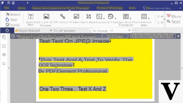 Extraire du texte à partir d'images ou d'un PDF numérisé -