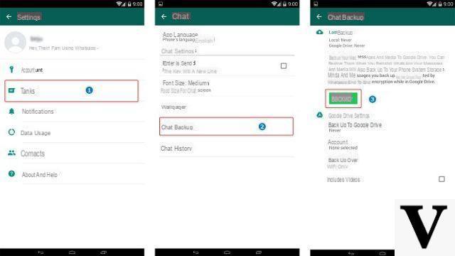 Transfira o bate-papo do Whatsapp para o novo Samsung Galaxy -