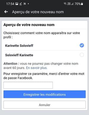 Facebook: como alterar ou adicionar um nome de perfil