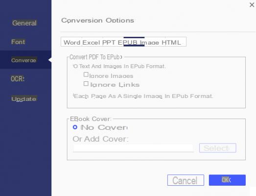 Convert PDF to EPUB with and without Caliber -