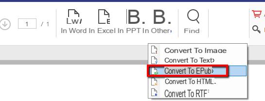 Convertir PDF en EPUB avec et sans Calibre -