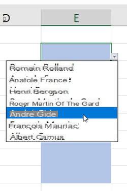 Excel drop-down list: create, insert, modify, delete