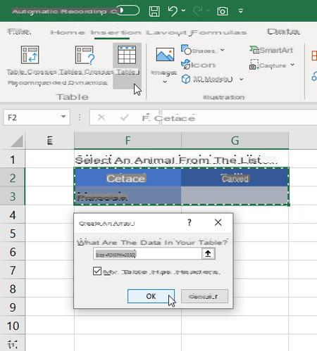 Lista desplegable de Excel: crear, insertar, modificar, eliminar