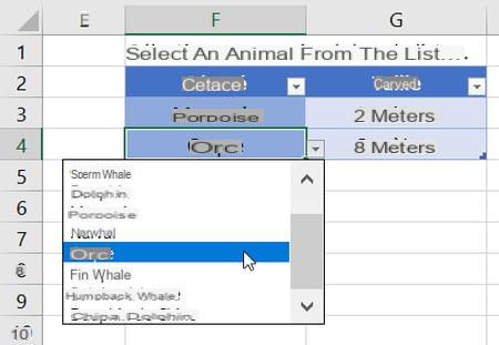 Lista suspensa do Excel: criar, inserir, modificar, excluir