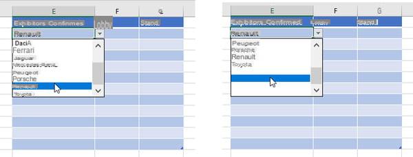 Excel drop-down list: create, insert, modify, delete