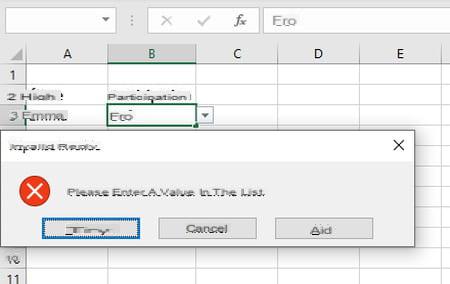 Excel drop-down list: create, insert, modify, delete