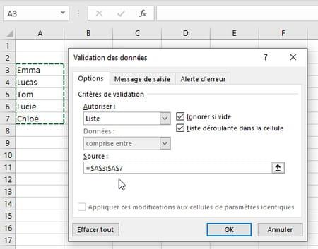 Excel drop-down list: create, insert, modify, delete