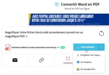 Convert to PDF: online or with free software