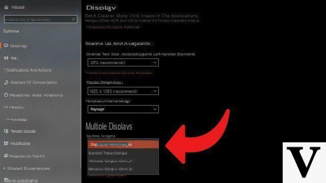 ¿Cómo usar dos pantallas en Windows 10?