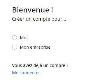 Crie ou exclua uma conta no Leboncoin