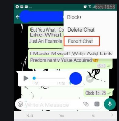 Cómo exportar y guardar pegatinas de Whatsapp -