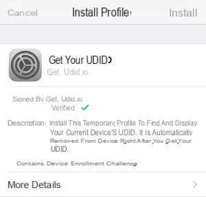 Cómo encontrar el UDID de iPhone / iPad con y sin iTunes | iphonexpertise - Sitio oficial