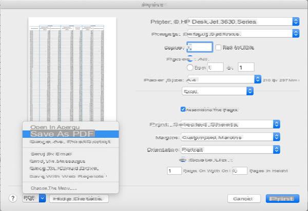 Convert Excel to PDF: Convert Table or Graph