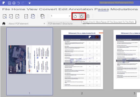 Cómo rotar un PDF -