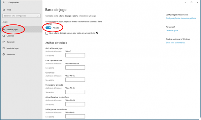 Como gravar um jogo no Windows 10 -