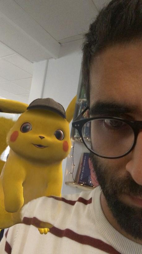 How to take a selfie with Detective Pikachu on Google Playground