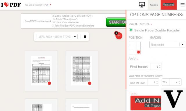 How to Number Pages of a PDF Document -