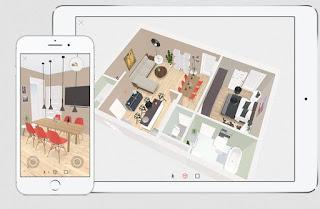 Application pour concevoir la maison et les meubles depuis votre smartphone (Android et iPhone)