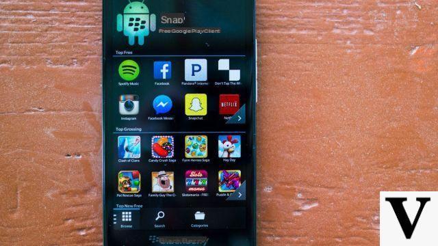 Instale aplicaciones de Android en BlackBerry 10 con Snap