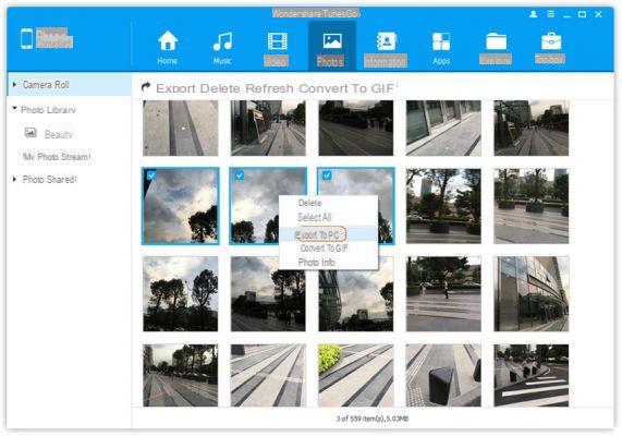 Copie fotos do iPhone para o Windows 10/8/7 (iPhone 12/11 / X / 8 incluído) -