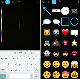 Send photos with colored writings, emojis and drawings from Whatsapp