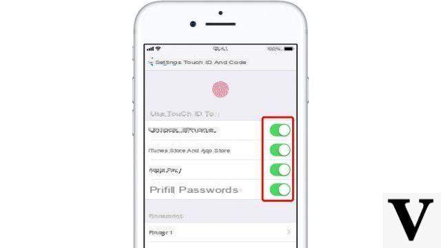 How to deactivate Touch ID on your iPhone?