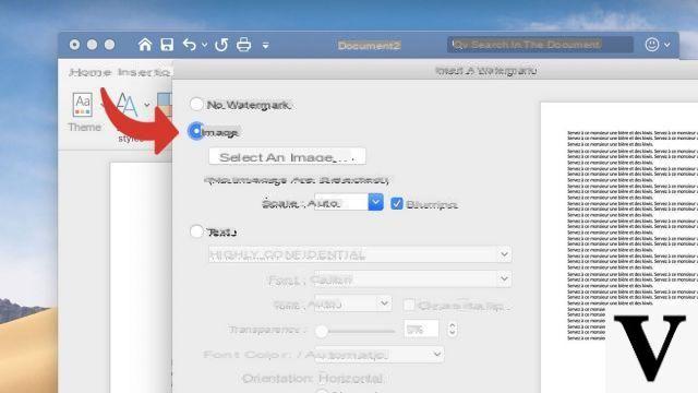 ¿Cómo agregar una marca de agua en un documento de Word?