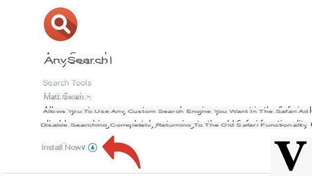 How to change the search engine on Safari?