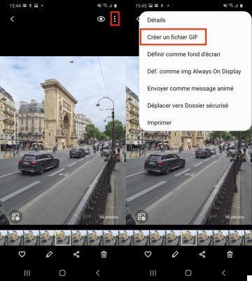 Como criar GIF a partir de explosão de fotos no smartphone Samsung