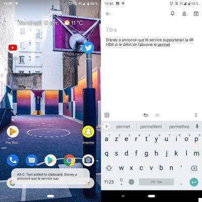 Cómo copiar y pegar texto entre Android y su computadora (Windows o MacOS)