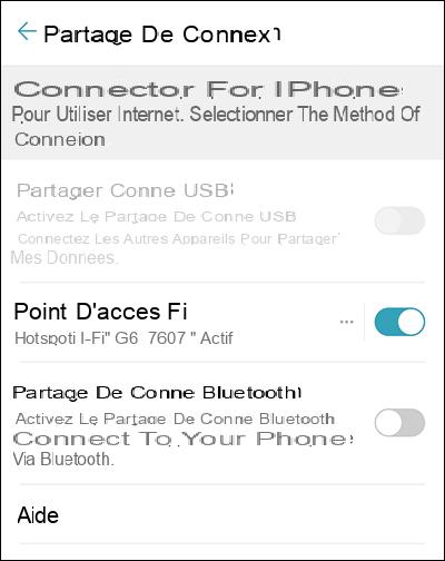 Connection sharing: how to connect via 4G with an Android, iPhone or a router