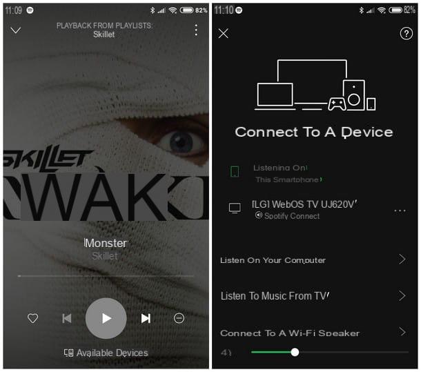 How to connect Spotify to TV