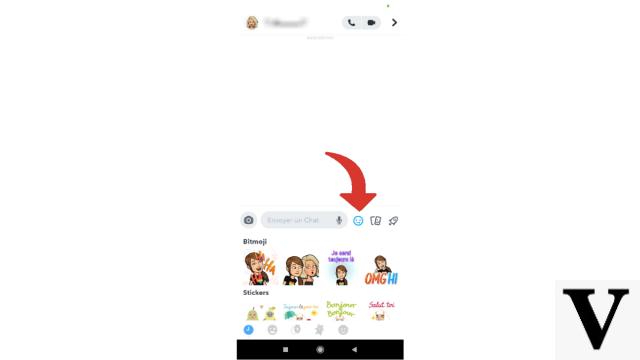 Como usar um Bitmoji no Snapchat?