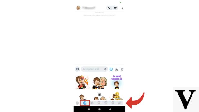 Como usar um Bitmoji no Snapchat?