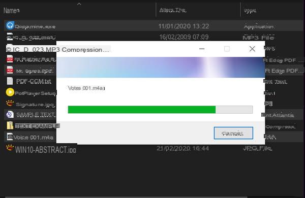 Descompacte um Zip com Windows 10 sem software