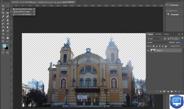 How to remove the background from an image in Photoshop?