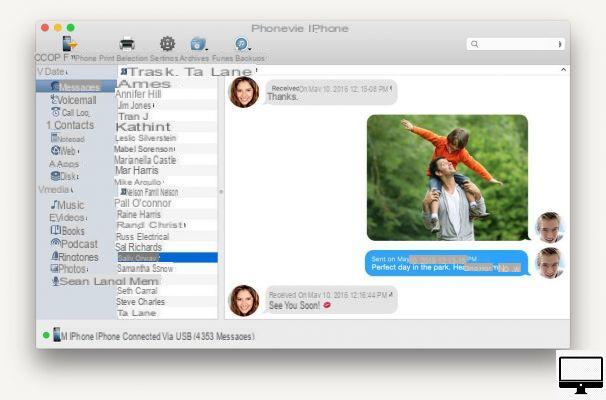 iPhone: how to transfer your text messages to a Mac or a PC?