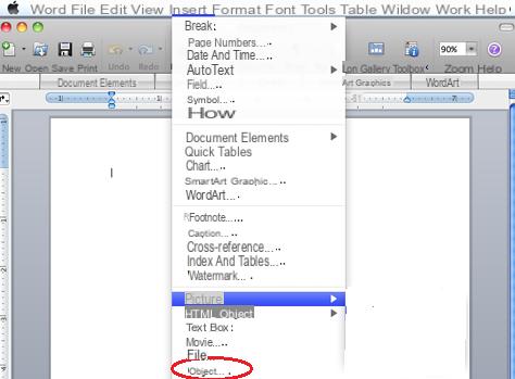 How to Insert PDF into Word (as attachment) -
