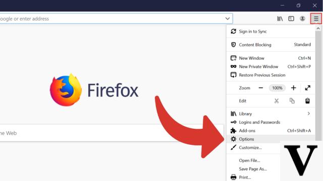 Como mudar o Firefox para espanhol?