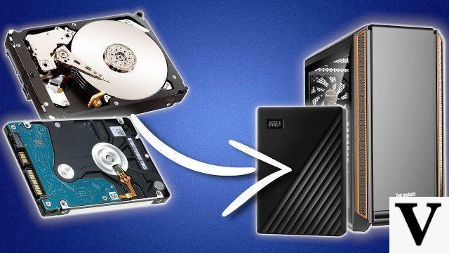 Install a hard drive in an external enclosure