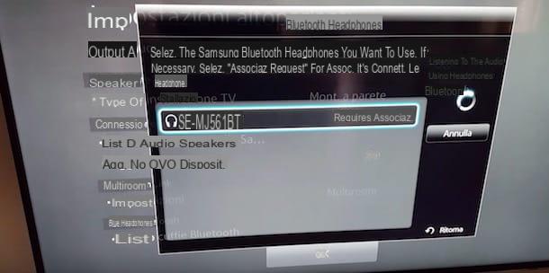 How to connect Bluetooth headphones to the TV