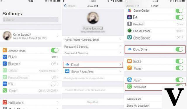 Copiez Whatsapp sur iPhone sur Samsung S21 / S20 / S10 / S9 / S8 -