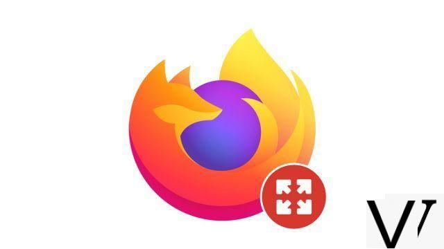 How do I turn off full screen mode on Firefox?