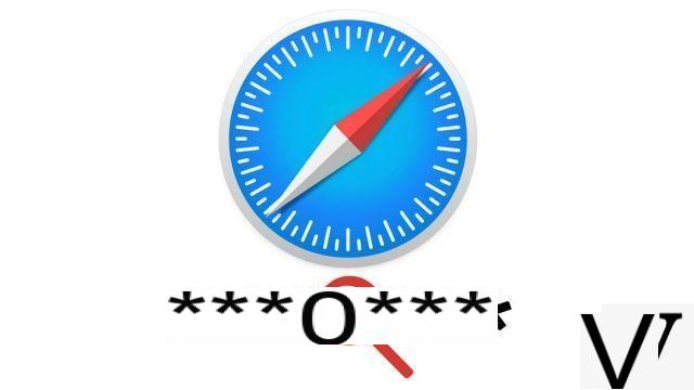 How do I view saved passwords in Safari?