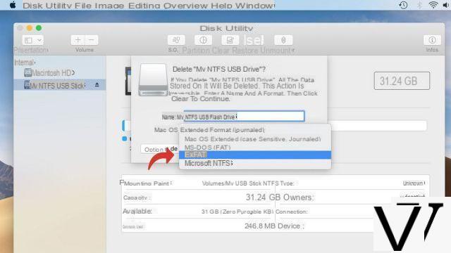 Como formatar uma unidade USB para torná-la compatível com Mac e Windows?