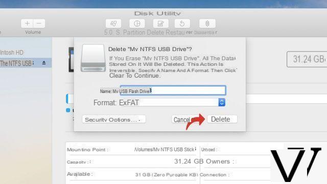 Como formatar uma unidade USB para torná-la compatível com Mac e Windows?