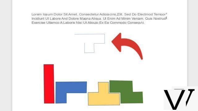 Como desenhar uma forma geométrica no Word?