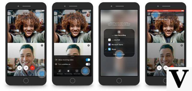 Skype: cómo compartir la pantalla de su teléfono inteligente durante una llamada de audio o video