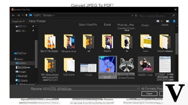 How to convert a Jpeg image to PDF