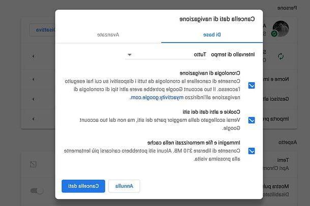 Cómo eliminar URL de Google Chrome